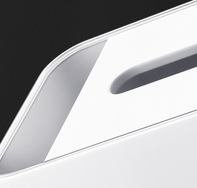 Norvo | Multifunksjonell Smart Elektronisk Vekkerklokke Ve tissueboks, med Innendørs Termometer og Lydkontroll Design, Passer for Soverom, Stue, Kjøkken & Kontor