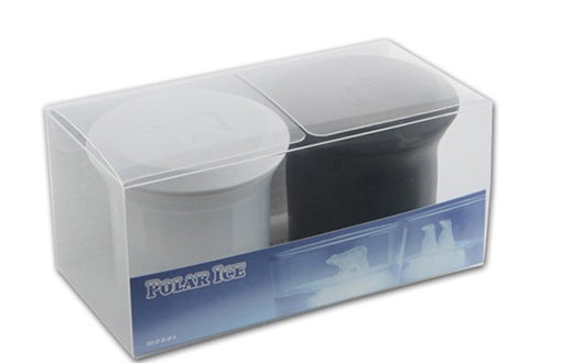 Norvo | Polar Bear og Pingviner Silikon Isform 2stk Sett, for Fest, Whisky, Cocktail & Mer