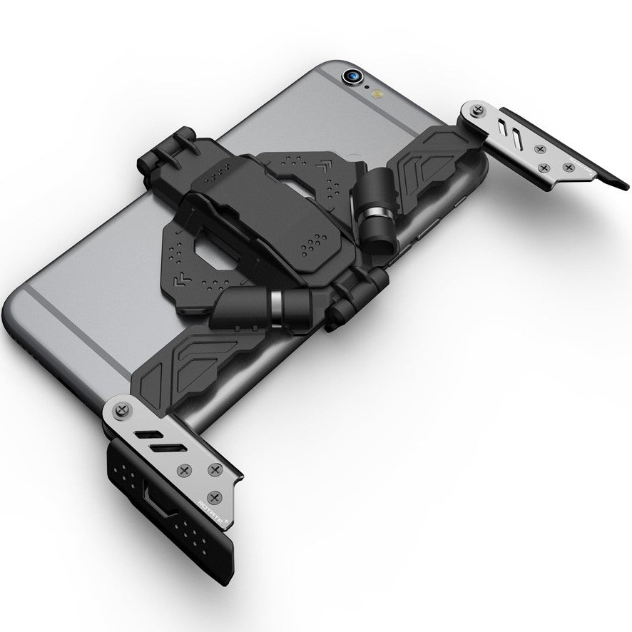 Norvo | Multifunksjonell Bærbar Krabbe Telefon Spillhåndtak, Kompatibel med Alle 4.5" ~6.5" Telefoner