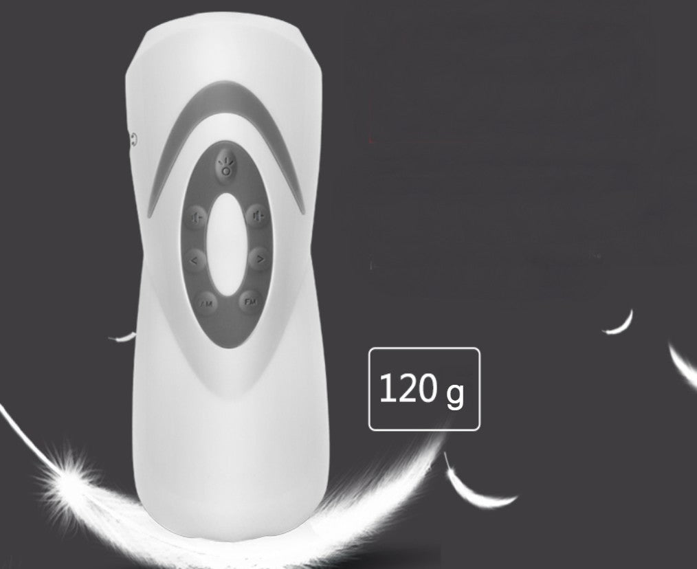 Norvo | Bærbar Håndsveiv Selvforsynt Lommelykt & Radio, med Blitzalarm, LED-belysning & Powerbank-funksjon, for Camping, Eventyr og Mer