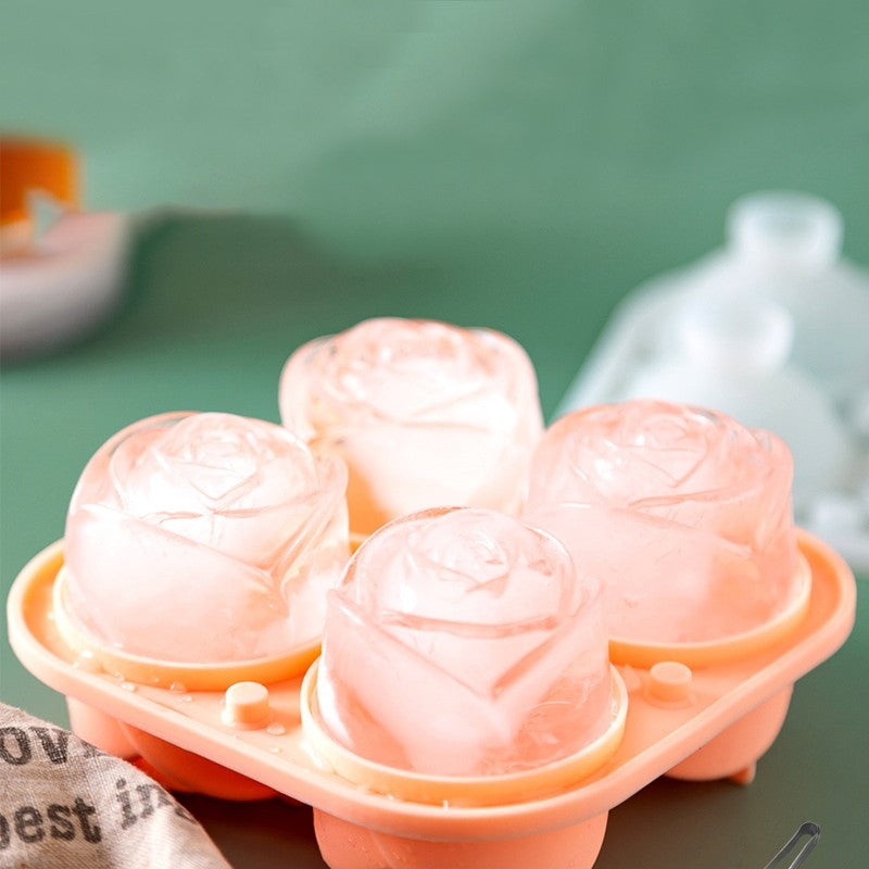 Norvo | Romantisk Rose Isbitbrett, for Is, Baking & Mer