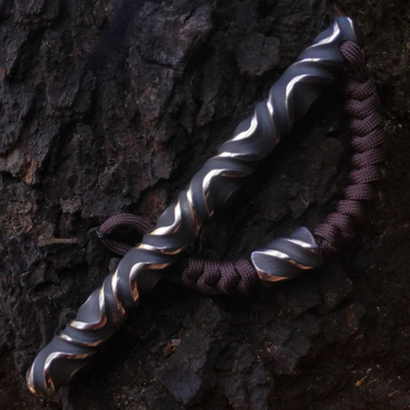 Norvo | Håndlaget Fashionable Titanium EDC Verktøy med 3D tekstur, for Vedheng, Gave & Ornament