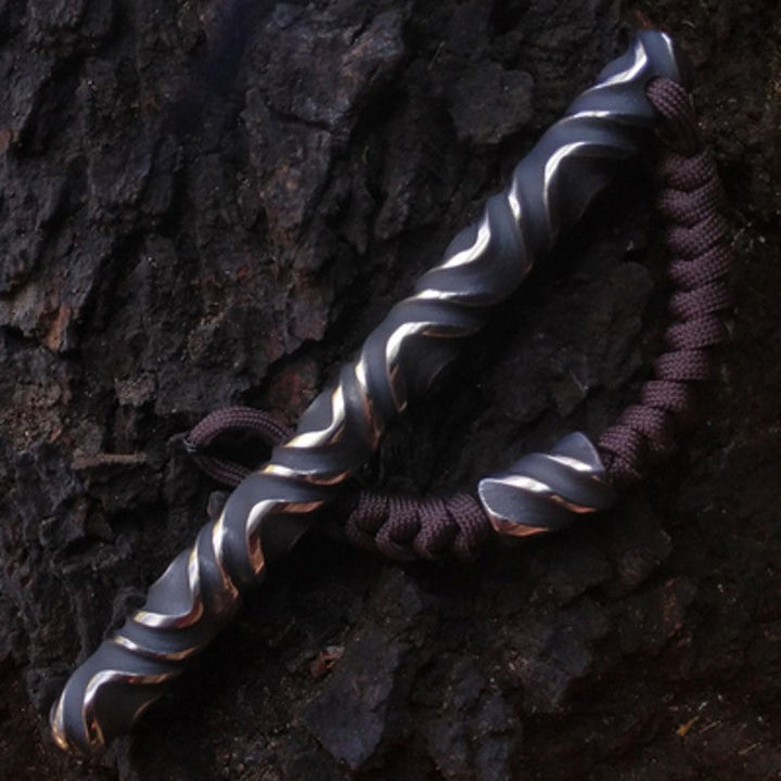 Norvo | Håndlaget Fashionable Titanium EDC Verktøy med 3D tekstur, for Vedheng, Gave & Ornament