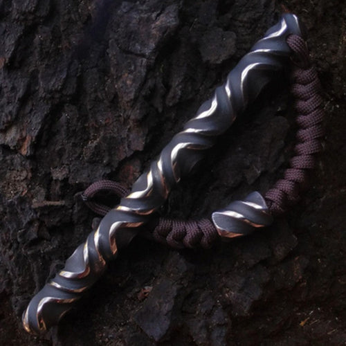 Norvo | Håndlaget Fashionable Titanium EDC Verktøy med 3D tekstur, for Vedheng, Gave & Ornament