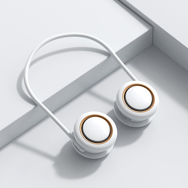 Norvo | Håndfri oppladbar bærbar nakkefan, for fotturer, sport, gym, hjemmeøvelser