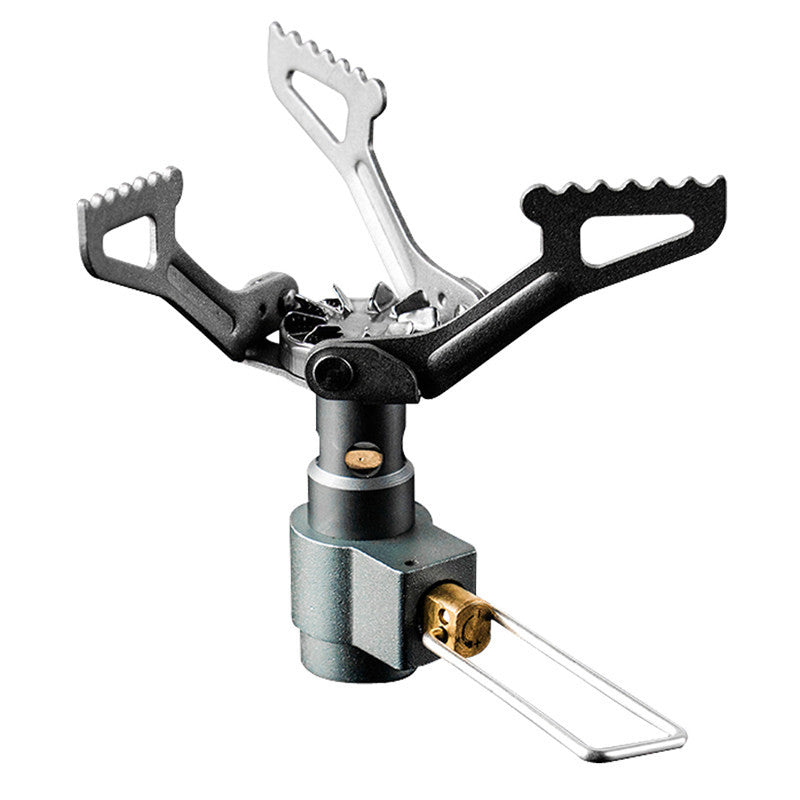 Norvo | Sammenleggbar Bærbar Titanlegering Mini Campingovn, for Utendørs Matlaging & Piknik