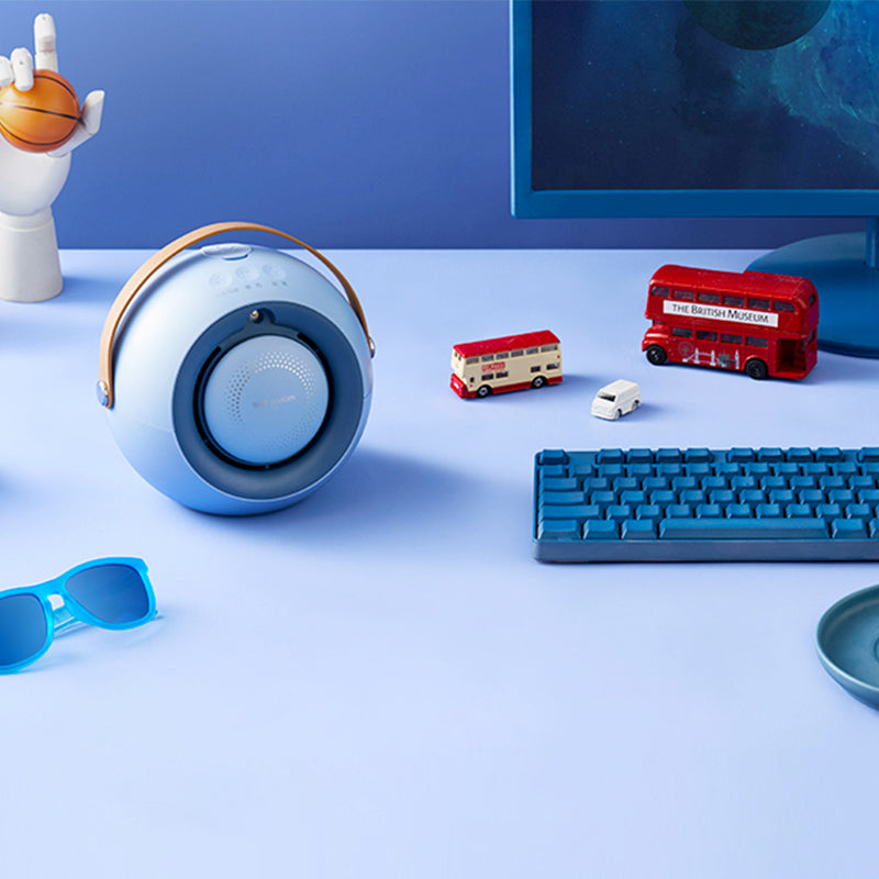 Norvo | Bærbar Desktop 3-i-1 Varmer, Håndvarmer & Luftfukter, med Justerbar Vind, Fint Spray & Flere Sikkerhetsbeskyttelser, for Hjem & Kontor