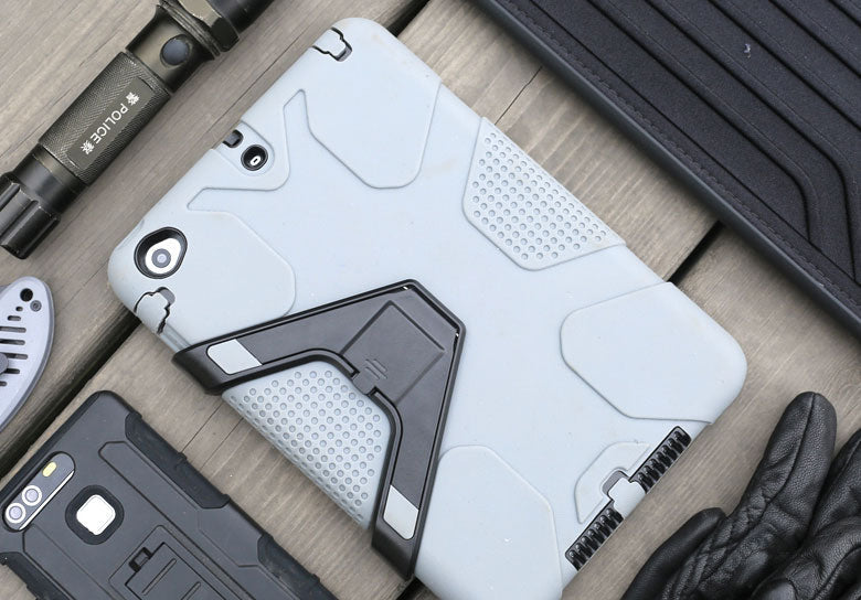 Norvo | iPad Tung Duty Etui, med Støtbestandighet, Slagmotstand & Støvbeskyttende Design, for iPad Mini 1/2/3