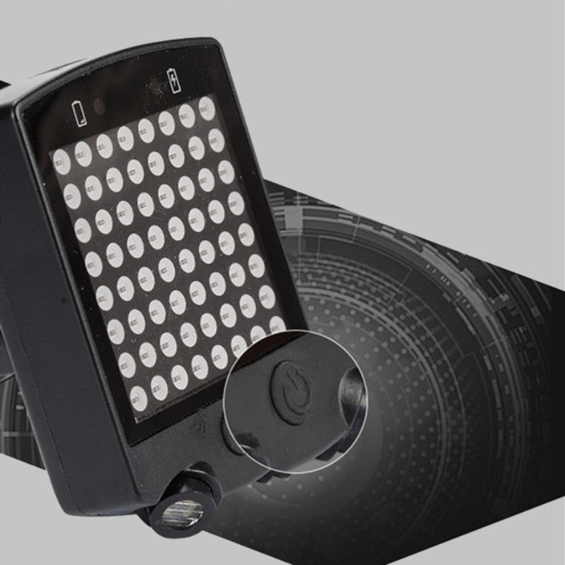 Norvo | USB Oppladbart LED Sykkel Blinklys Laserlys, med Fjernkontroll & Vanntett Design