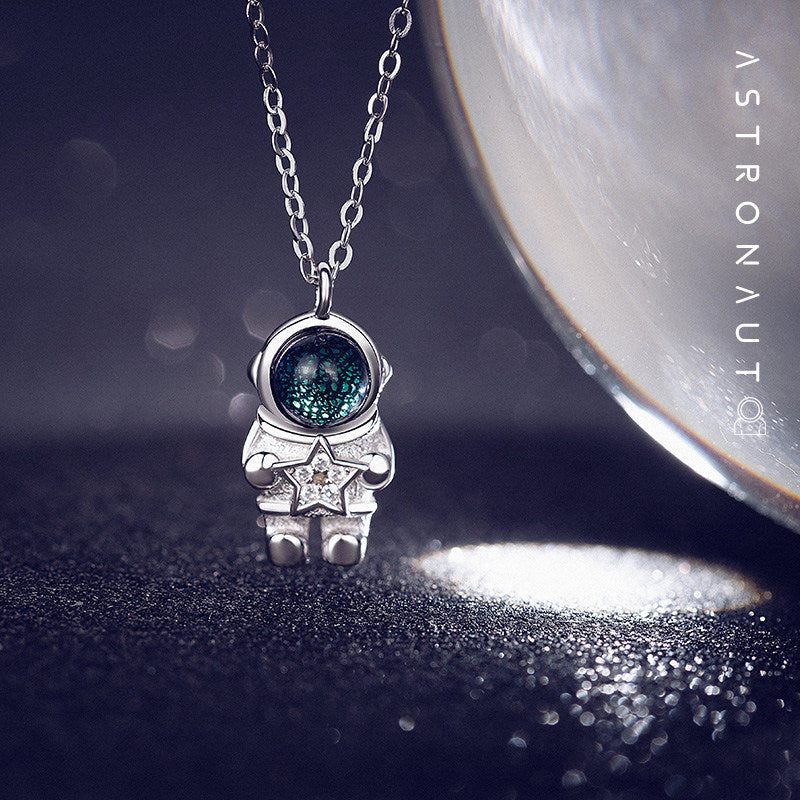 Norvo | Sølv Astronaut Halskjede, Smykkegaver til Kvinner
