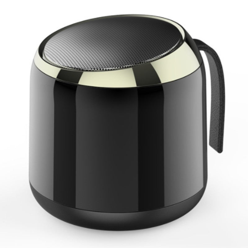 Norvo | Bærbar Mini Trådløs Bluetooth 5.0 Høyttaler, med Kul Metallshell, Lang Batterilevetid og Bredt Kompatibel med Telefoner og Nettbrett, for Kontor, Hjem og Mer