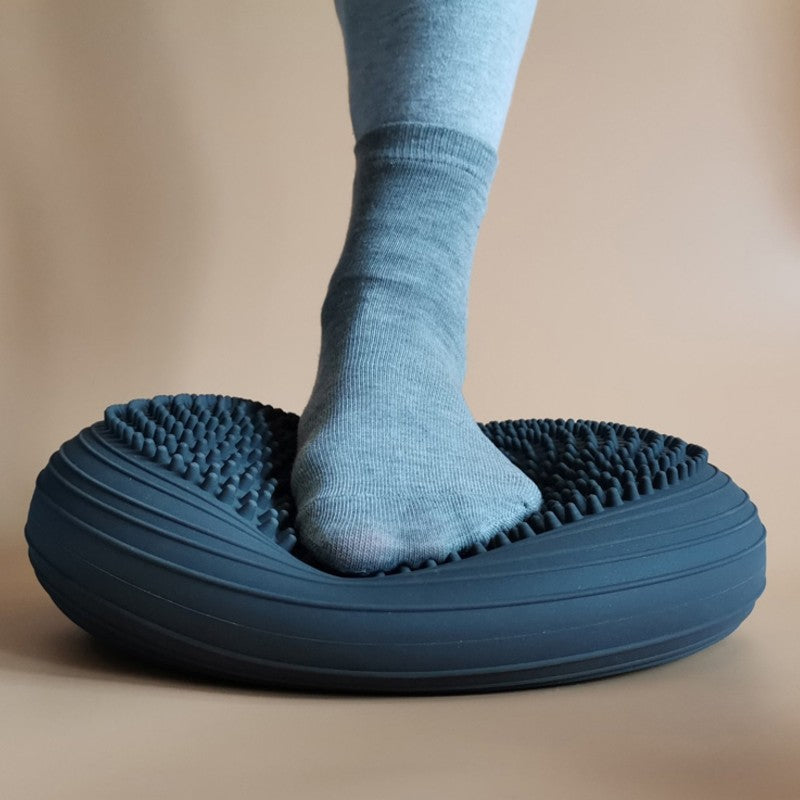 Norvo | Oppblåsbar Balanseskive med Pumpe, for Balanse/Stabilitetstrening, Forbedring av Sittestilling & Kjerne styrke, Lindre Ryggsmerter