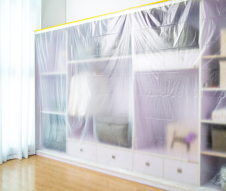 Norvo | Multi-purpose Klar Plast Anti-støv Deksel, Holdbar & Vanntett, for Sofa, Klesskap, Sofa, Bord & Mer