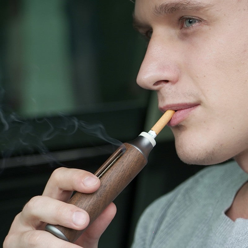 Norvo | Bærbar Gjenbrukbar Sigarettbeholder, med 3 Størrelser Hoder & Innebygd Askecontainer