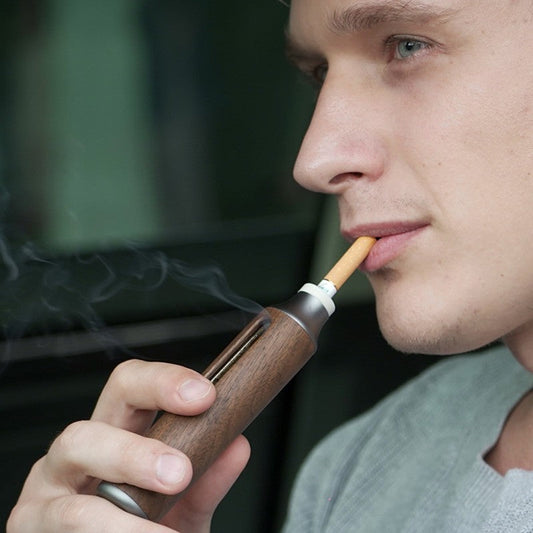 Norvo | Bærbar Gjenbrukbar Sigarettbeholder, med 3 Størrelser Hoder & Innebygd Askecontainer