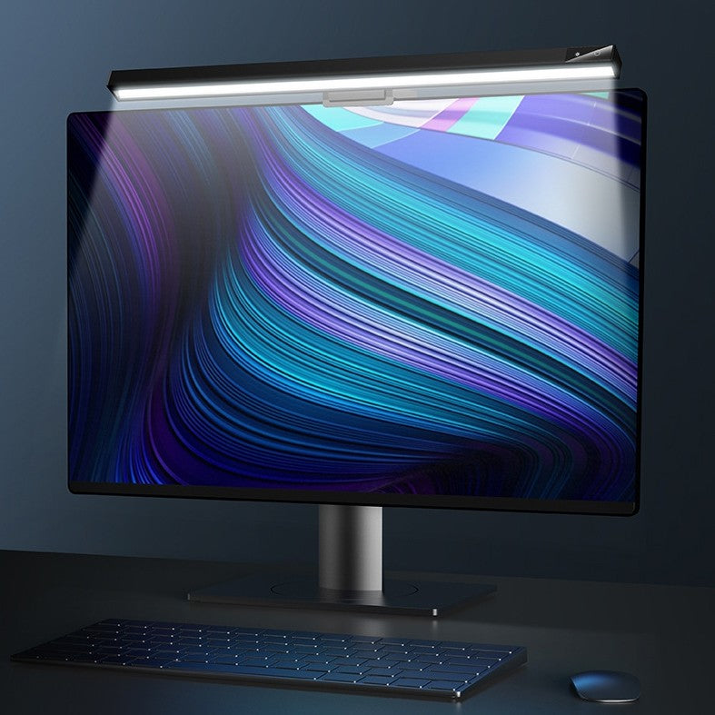 Norvo | Øyepleie Dataskjermlys, med trinnløs dimming, ingen gjenskinn & justerbare lys temperaturer, for hjem & kontor