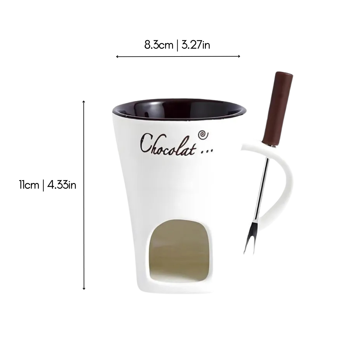 ChocoFondue - Elegant bolle for smeltbar sjokolade og ost Norvo