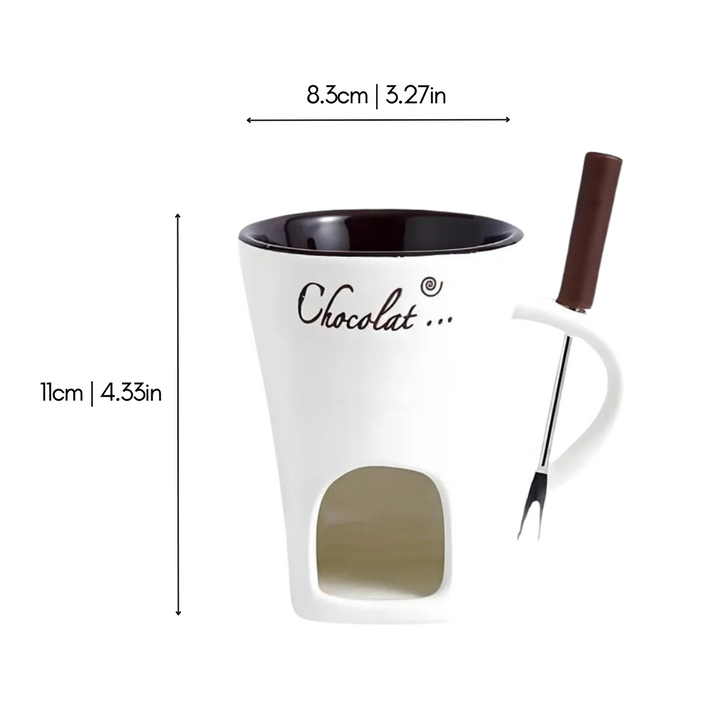 ChocoFondue - Elegant bolle for smeltbar sjokolade og ost Norvo