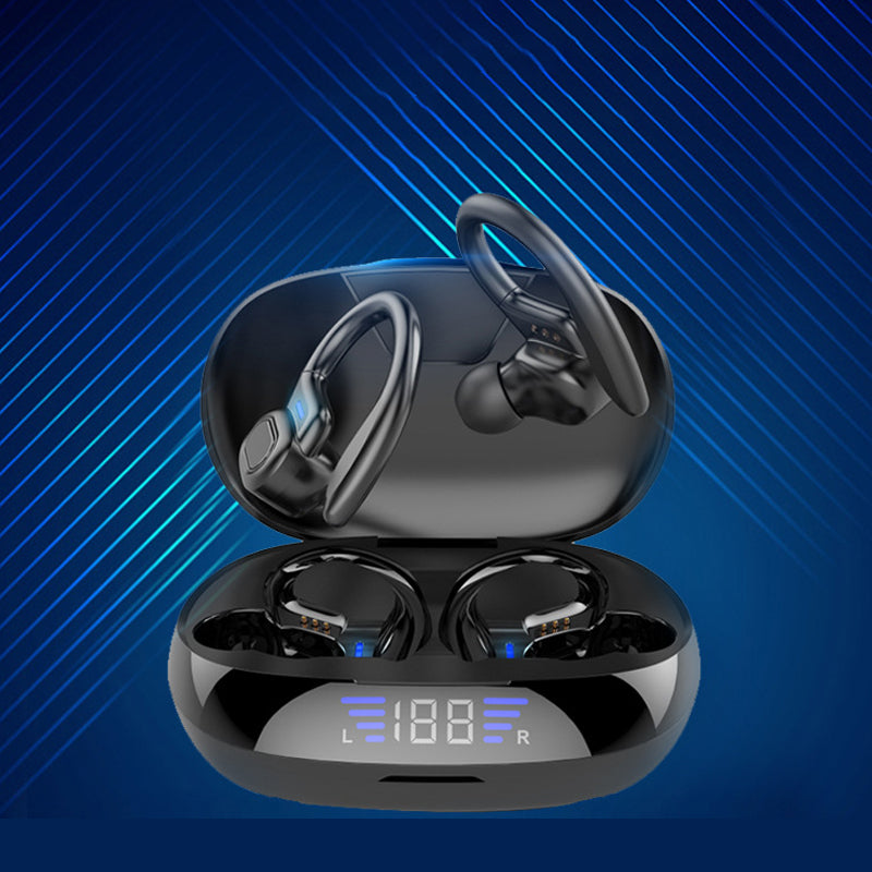 Norvo | Berøringskontroll LED Strømdisplay Sport Hodetelefoner