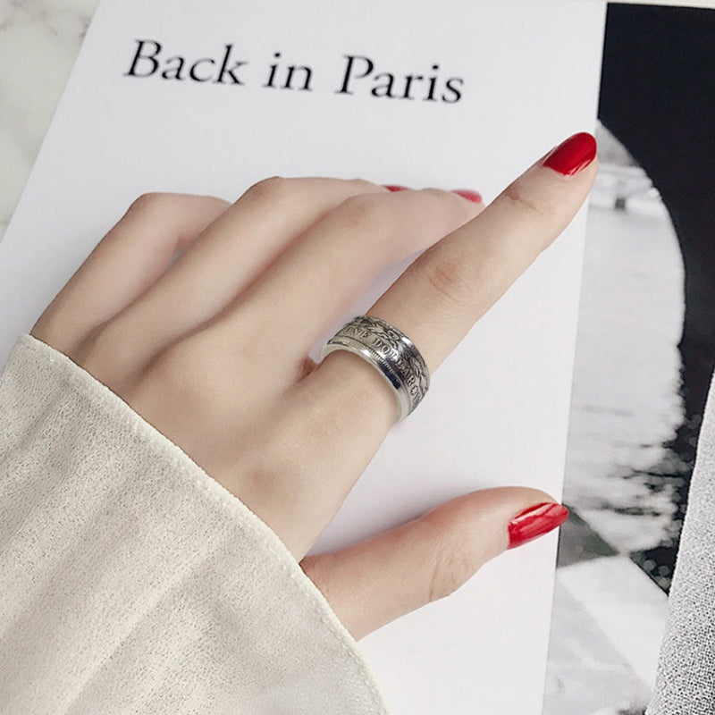 Norvo | Morgan Silver Dollar Mynt Ring