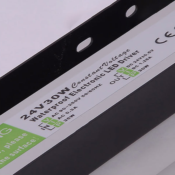 Norvo | Minimalistisk Utvidet Stangformet 1-Lys LED Akryll Utendørs Vanntett Vegglampe