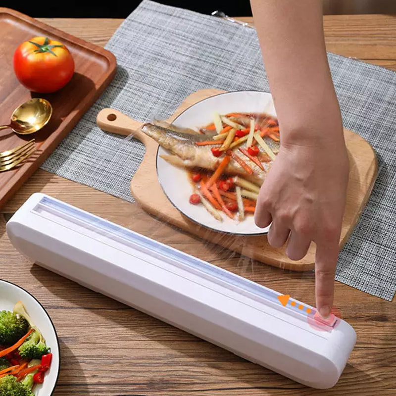 Norvo | Plastfolie dispenser med skjæremekanisme