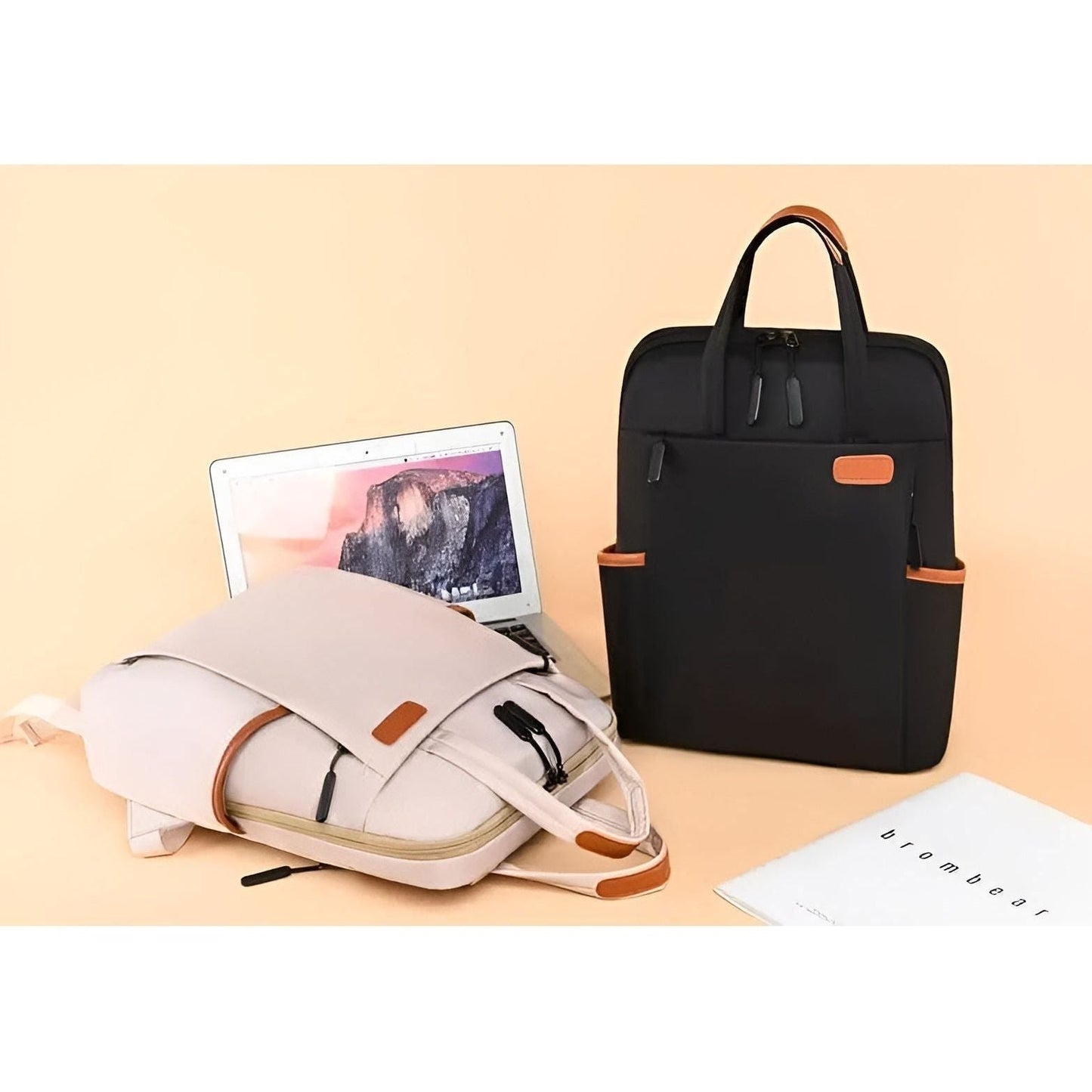 Norvo | Valvera Kvinners Ryggsekk med Tyverisikring | Vannavstøtende & Allsidig å Bruke | I 4 Farger