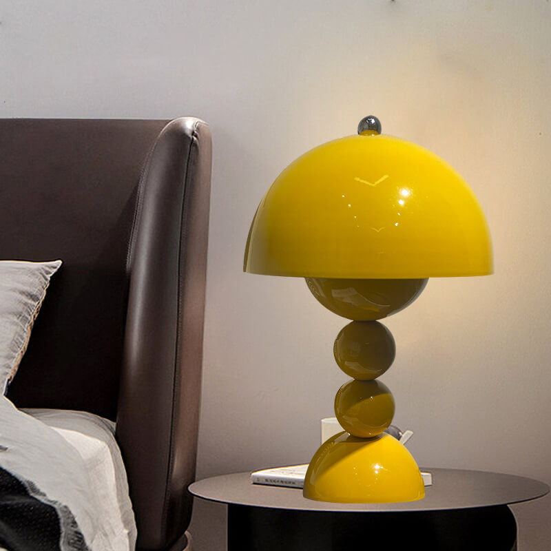 Norvo | Moderne Luksus Bordlampe laget av Grønn Pumpkin Keramikk med 1 Lys – Ideell for Nattstue/Stue/Soverom/Kontor
