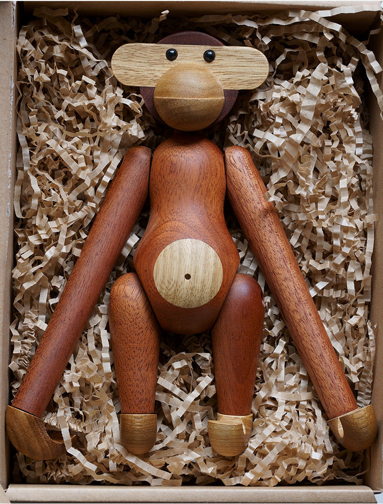 Norvo | Cheeky Monkey Solid Wood Ornament
