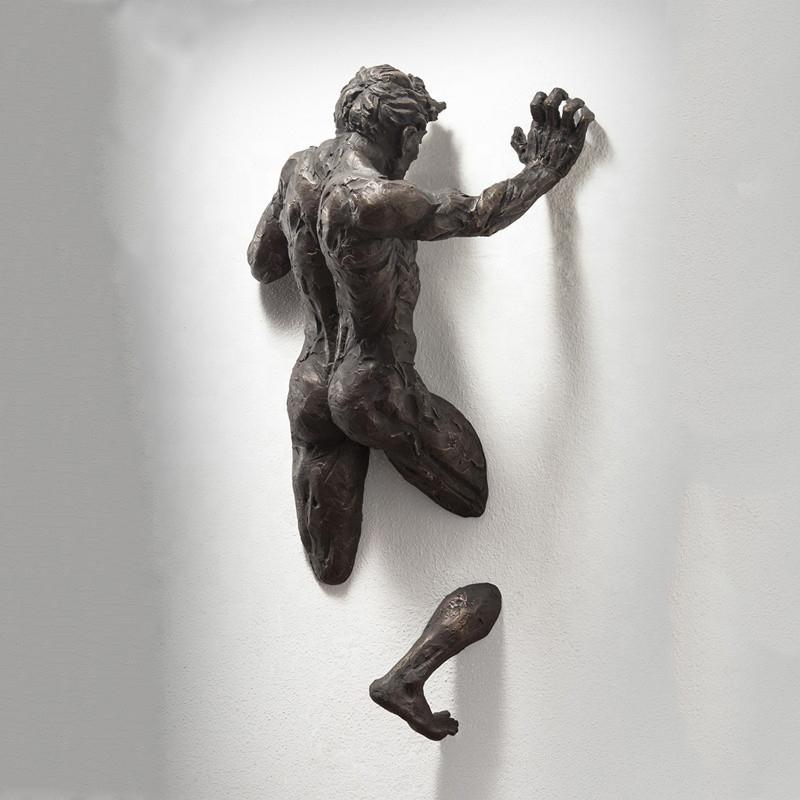 Art of Wall Sculpture Ornament Laget av Resin | Norvo