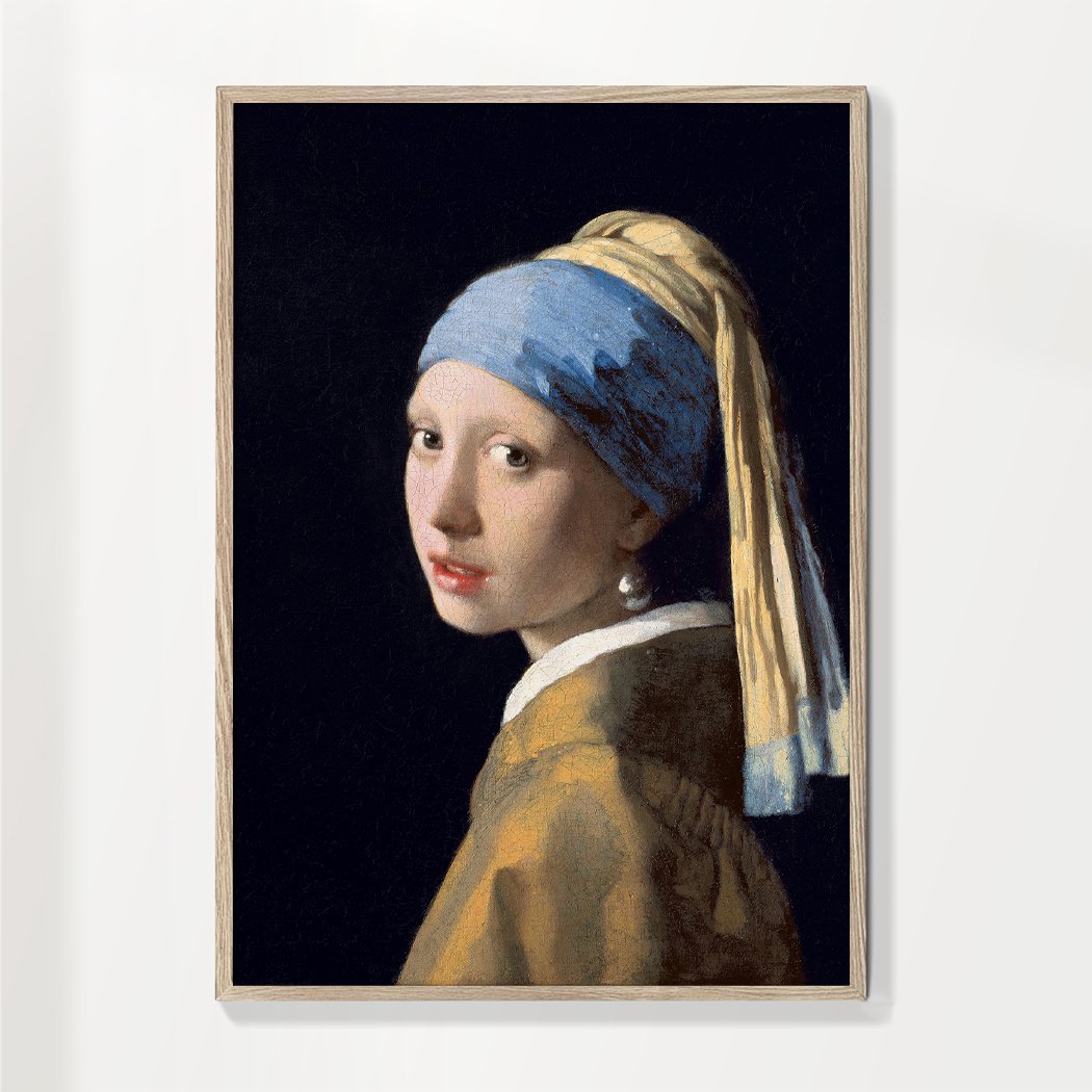 Norvo | Jente med perleørering - Johannes Vermeer