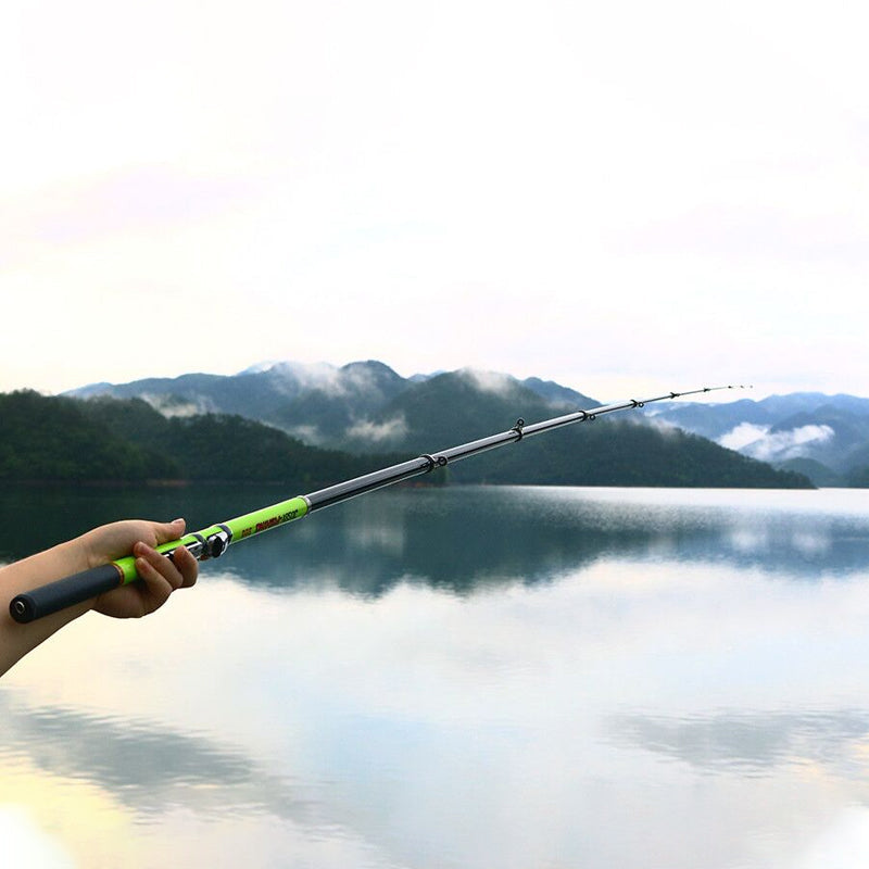 Norvo | Mini Sete Karbonfiber Teleskopisk Klippefiskestang