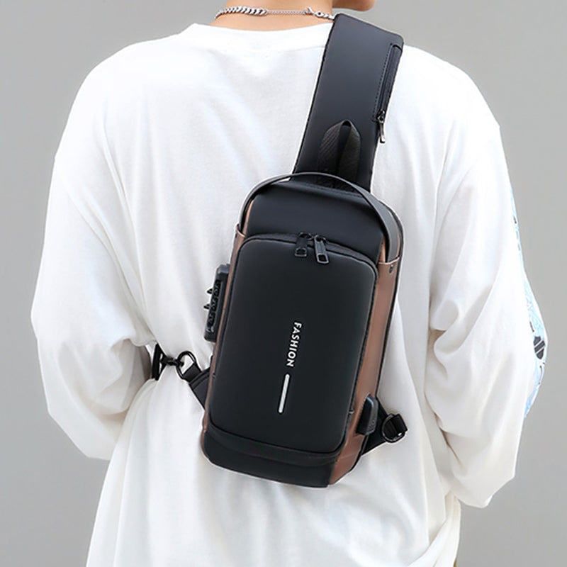 Norvo | Menns Antityveri Messenger Bag