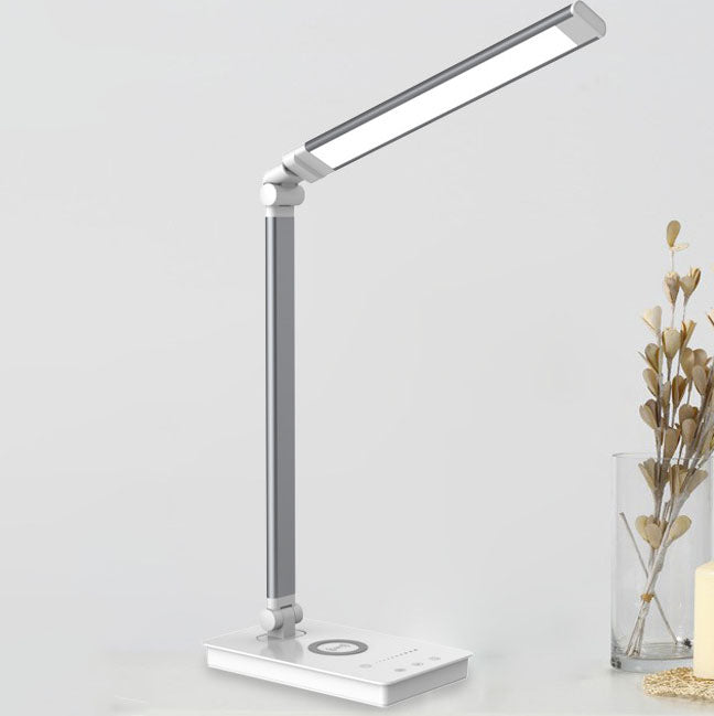 Norvo | Minimalistisk Intelligent Firkanthåndtak Sammenleggbart USB LED Skrivebordslampe