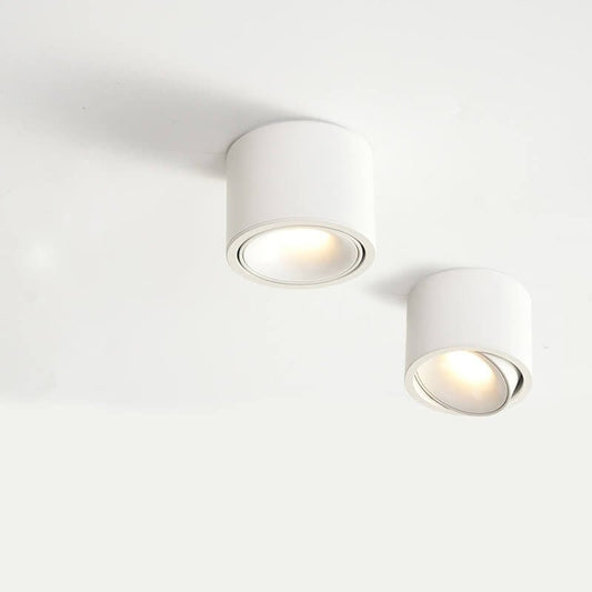 Norvo | Origo Minimalistisk LED Taklampe - Justerbar Rund Innfelt Lampe