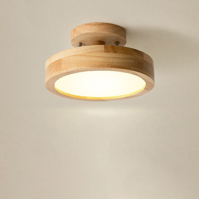 Norvo LED Rund Taklampe | Nordisk Design | Semi-Flush Montering | Økonomisk Innendørs Belysning