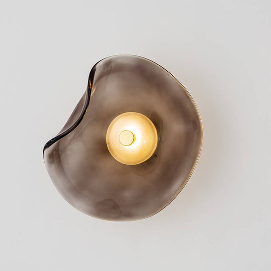 Norvo | Nordisk Moderne Minimalistisk Glass Rund Form LED Vegglamper