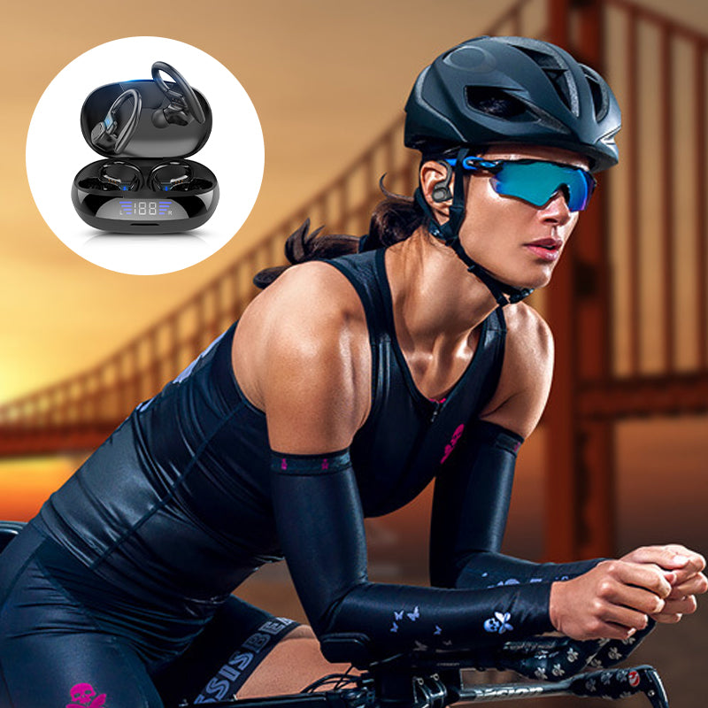 Norvo | Berøringskontroll LED Strømdisplay Sport Hodetelefoner