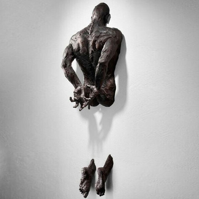 Art of Wall Sculpture Ornament Laget av Resin | Norvo