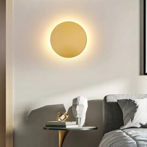 Norvo | Rund Vegglampe i Moderne Design