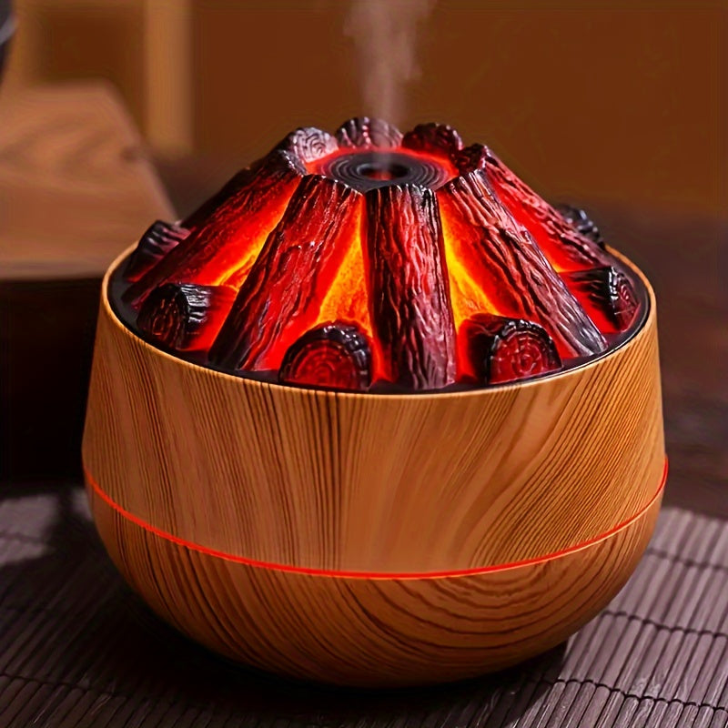 Norvo | Fire Diffuser - Mini simulert kullild luftfukter med realistisk flammeeffekt