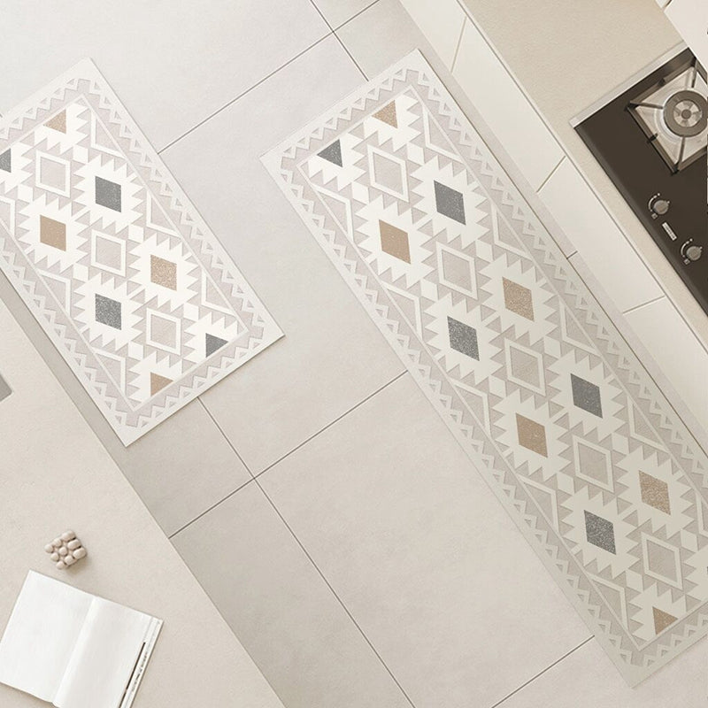 Norvo | Bohemsk Stil Geometrisk Antiskli Kjøkkenmatte