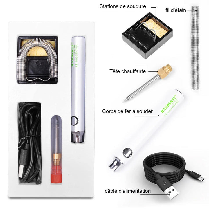 Portable Electric Loddestasjon Set Usb | Norvo