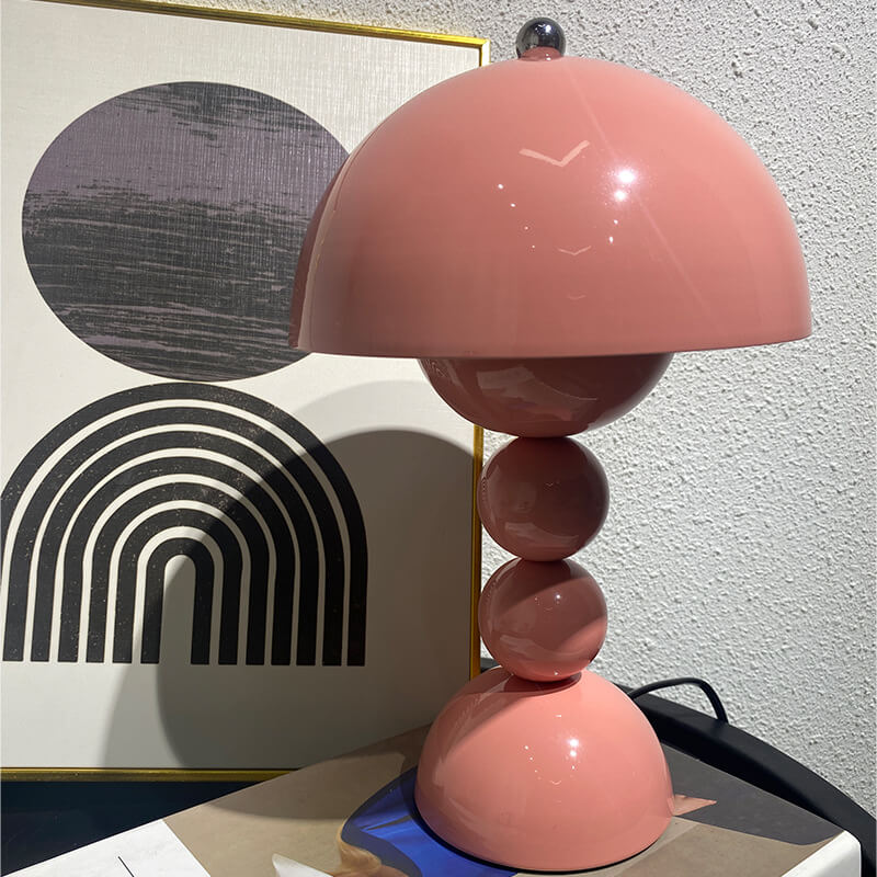 Norvo | Moderne Luksus Bordlampe laget av Grønn Pumpkin Keramikk med 1 Lys – Ideell for Nattstue/Stue/Soverom/Kontor