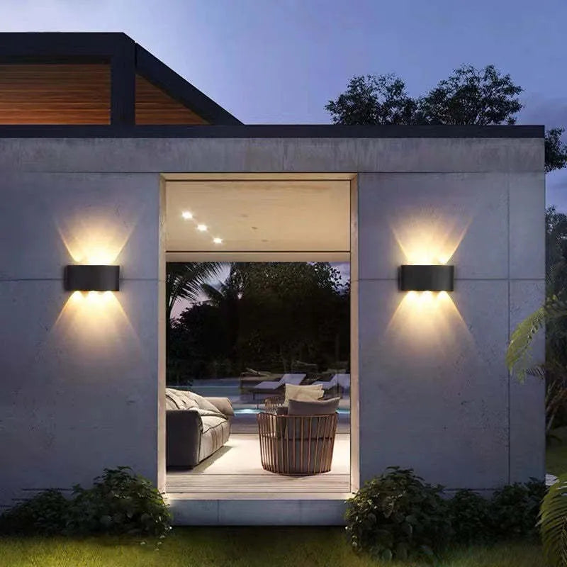 Norvo | Vegglampe Moderne Hvit LED Vanntett Lampe