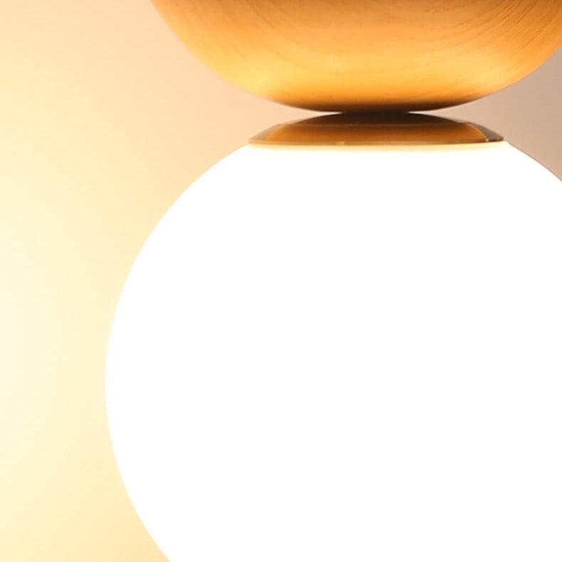 Norvo | Hikari Japansk LED Taklampe – Minimalistisk Treramme Zen Lampe