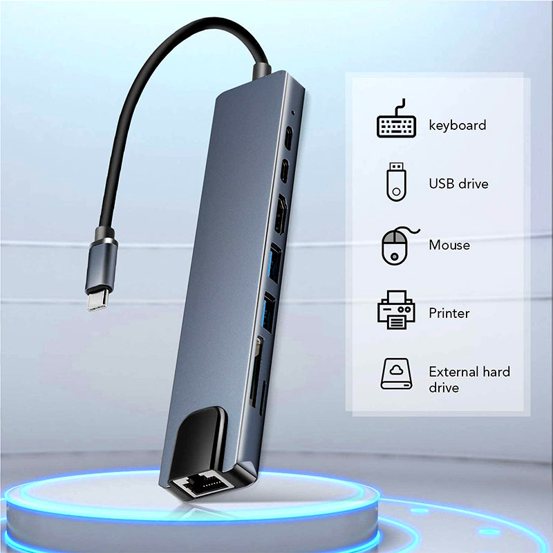 Norvo | 8 I 1 Universell Dokkingstasjon