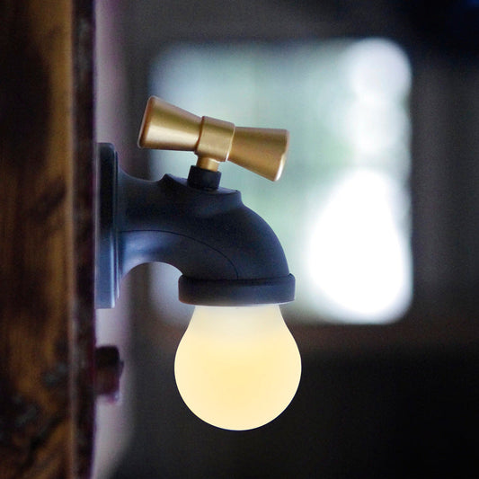 Norvo | Moderne kreativ kran ABS PC USB LED nattlampe vegglampe