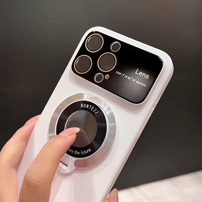 Norvo | MagSafe iPhone-deksel med integrert stativ og stort vindusdtegn