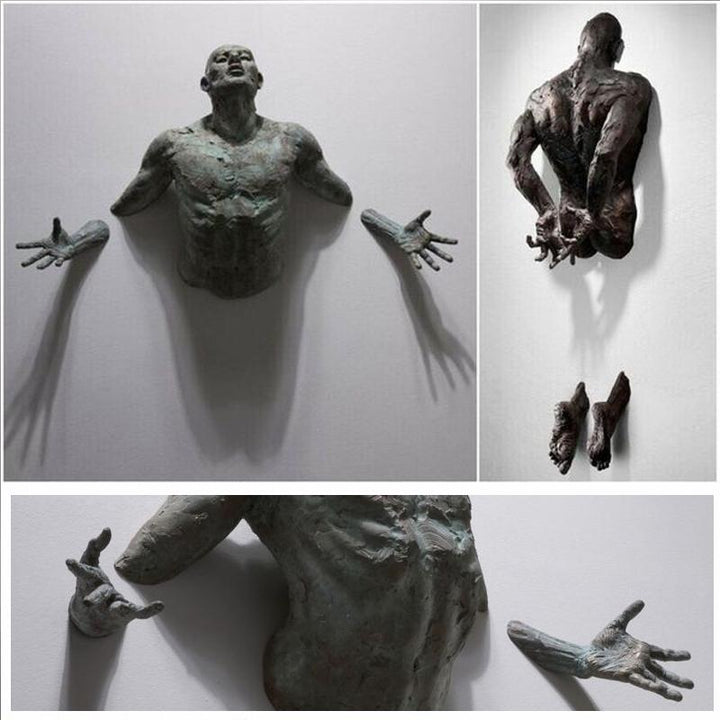 Art of Wall Sculpture Ornament Laget av Resin | Norvo